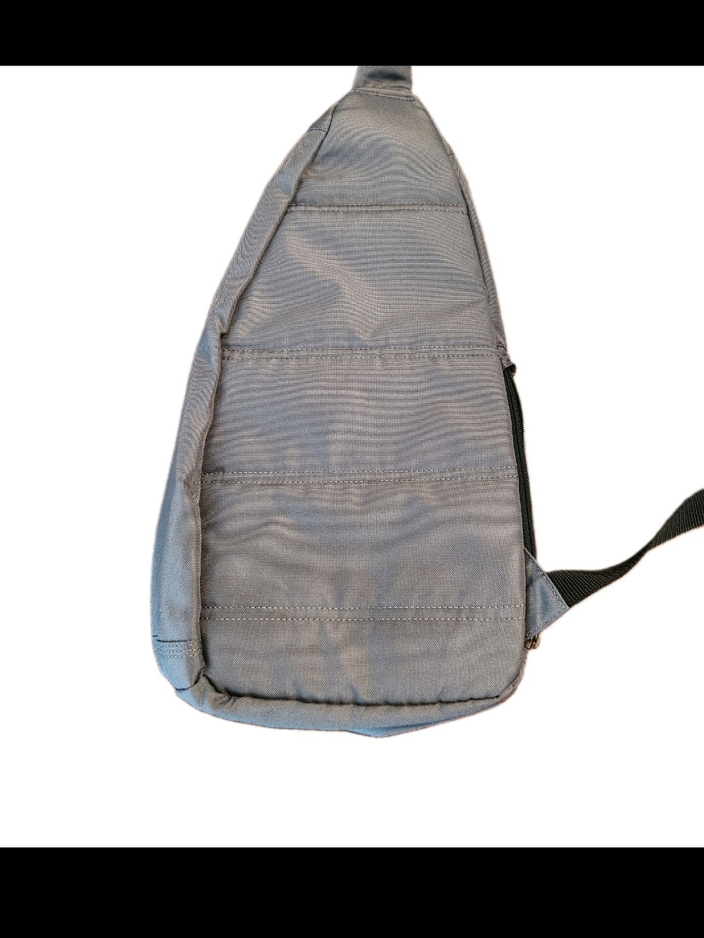 Carhartt Rain Defender Over The Shoulder Sling Bag Gray Canvas Backpack Travel - Picture 7 of 11